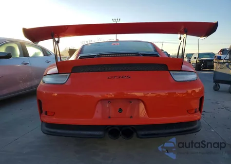 2016 Porsche 911 Gt3 Rs z USA, uszkodzony, nr VIN WP0AF2A9XGS187189